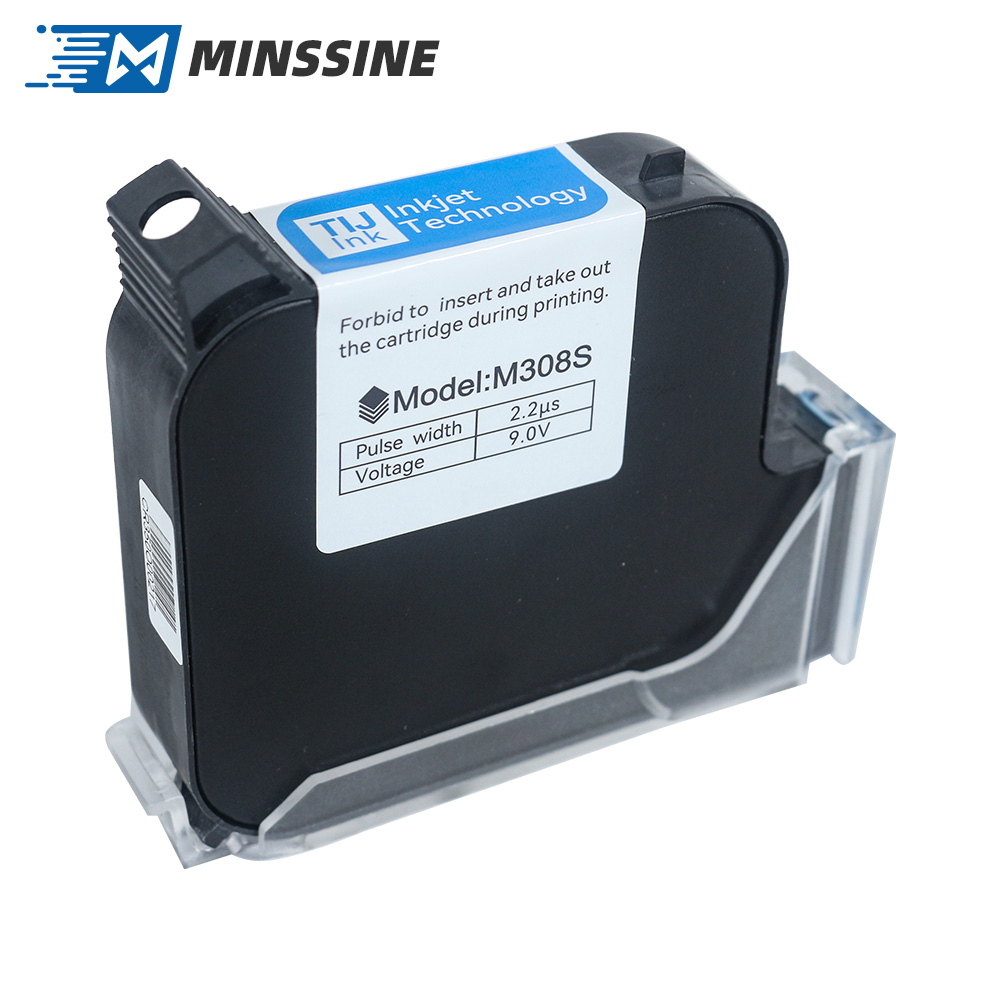 M308S One inch black fast dry ink
