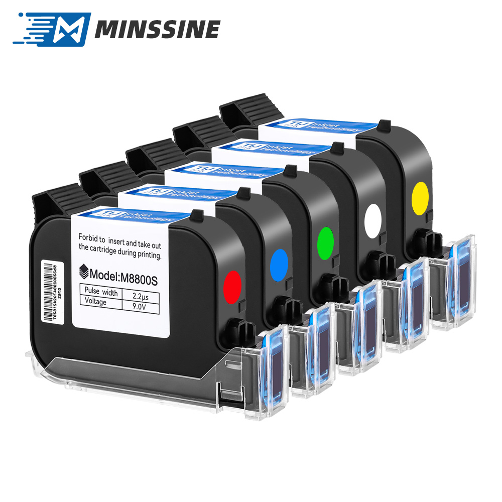 M8800S-C Half inch color fast dry ink