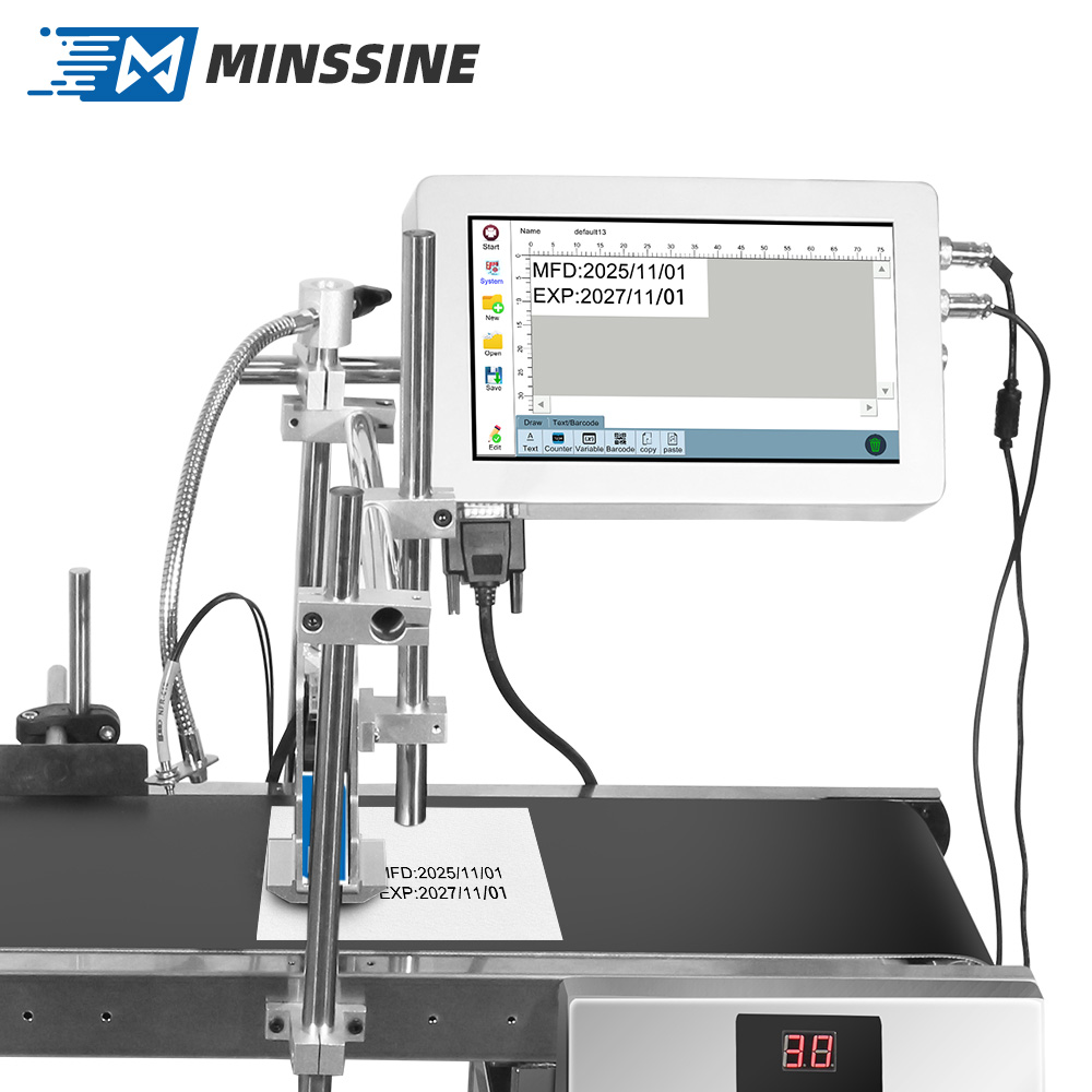 MS-H100 10 inch Industrial online inkjet printer